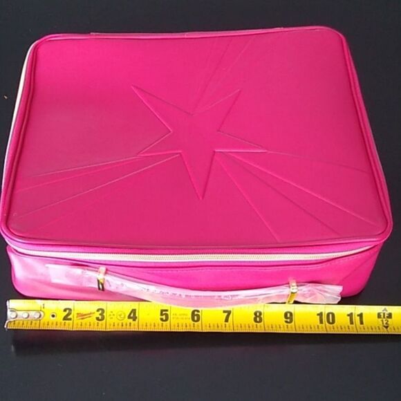 Lancome Paris Make up Case Cosmetic Bag Pink - Picture 5 of 8